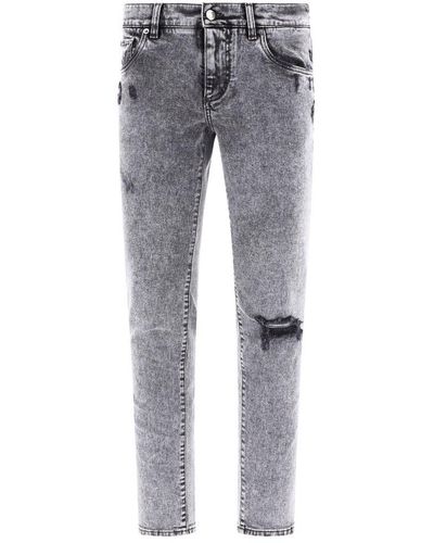 Dolce & Gabbana "stonewashed" Jeans - Grey