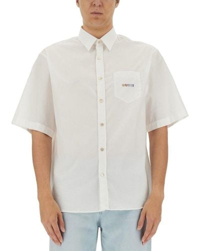 Gucci Shirt With Short Sleeves - White