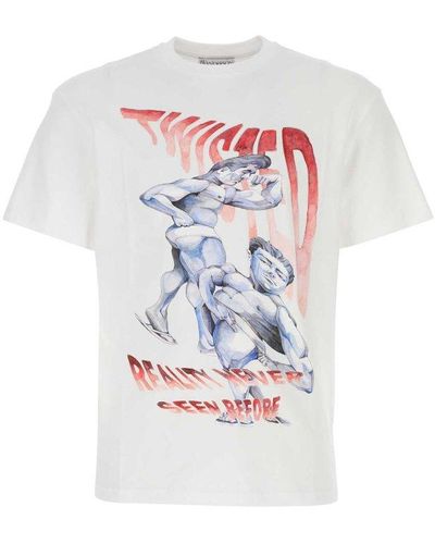 JW Anderson Jw Anderson T-shirt - White