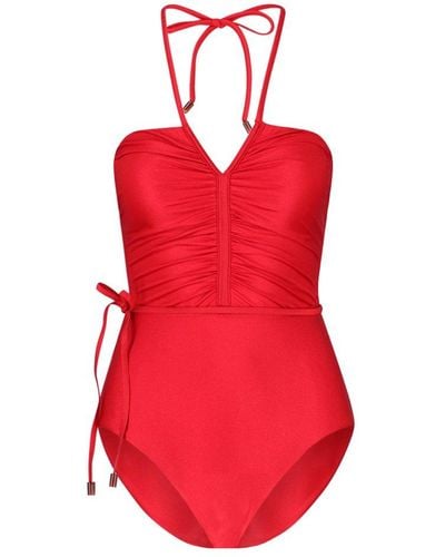 Zimmermann 'clover' One Piece Swimsuit - Red