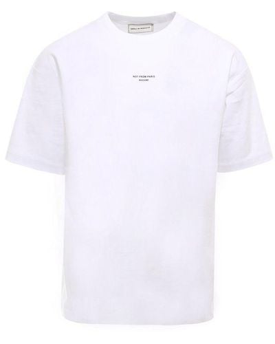 Drole de Monsieur Nfpm Print T-shirt - White