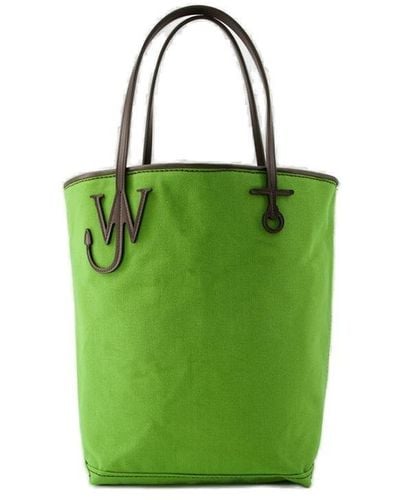JW Anderson Anchor Tall Tote Bag - Green