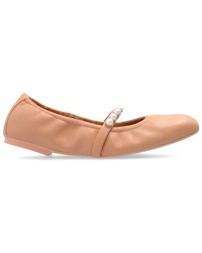 Stuart Weitzman Goldie Ballet Flats - Pink