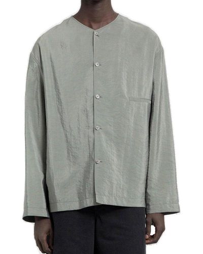 Lemaire Shirts - Grey