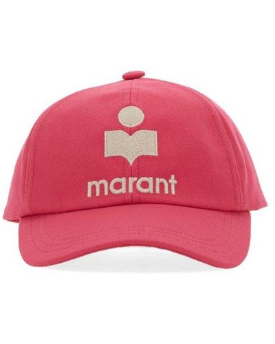 Isabel Marant Tyron Baseball Cap - Pink