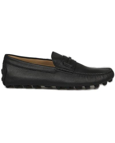 Tod's Gommino Penny Slot Loafers - Black