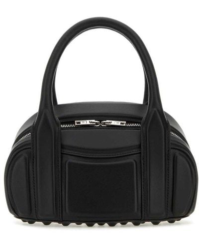 Alexander Wang Nappa Leather Roc Small Handbag - Black