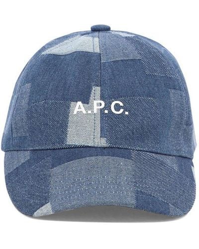A.P.C. "charlie" Cap - Blue