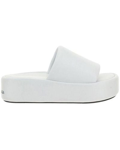 Balenciaga Rise Platform Sandals - White