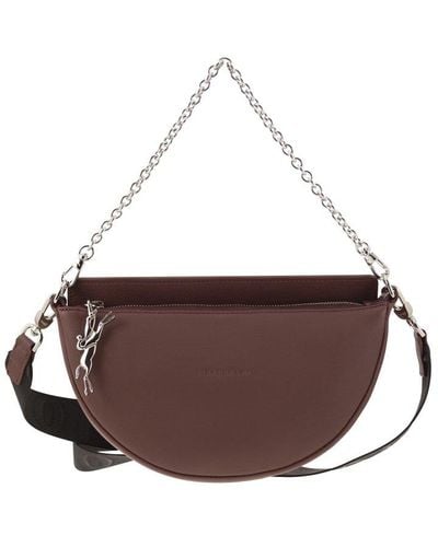 Longchamp Smile - Shoulder Bag With Shoulder Strap - Brown