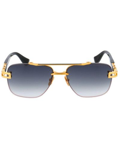Dita Eyewear Grand-evo One Square Frame Sunglasses - Blue