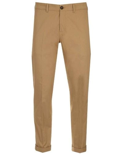 Golden Goose Gmp00811p00045915201 Beige Trousers - Brown