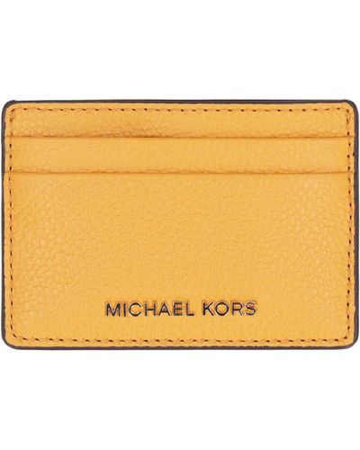 MICHAEL Michael Kors Jet Set Cardholder - Yellow