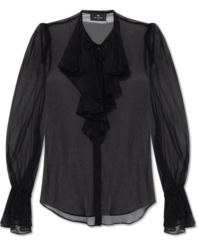 Etro Silk Shirt - Black