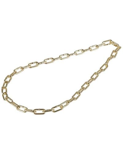 Bottega Veneta Cable Link Necklace - Metallic