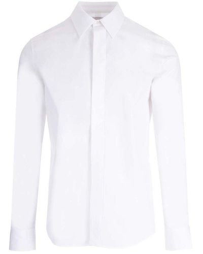 Alexander McQueen White Classic Poplin Shirt