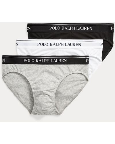 Polo Ralph Lauren Low-rise-brief 3-pack - White