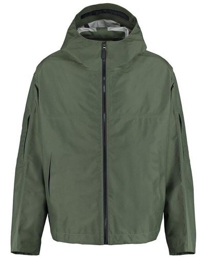 Givenchy Nylon Windbreaker Jacket-jacket - Green