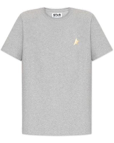 Golden Goose Star Logo T-Shirt - Gray