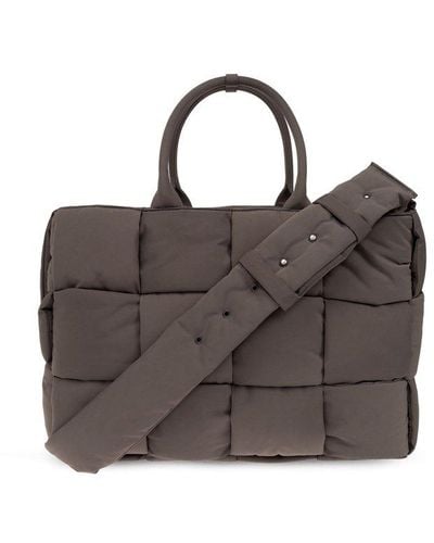 Bottega Veneta 'arco Large' Shopper Bag, - Brown