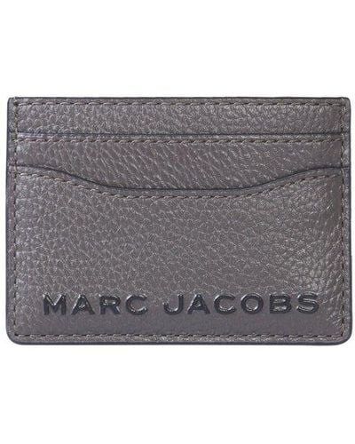 Marc Jacobs Logo Card Holder - Gray