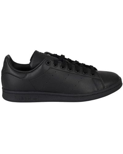 adidas Originals Adidas Stan Smith Lace-up Sneakers - Black