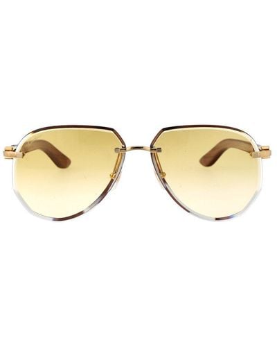 Cartier Aviator Sunglasses - Natural