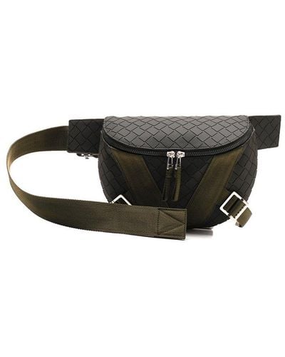 Bottega Veneta Intrecciato Belt Bag - Black