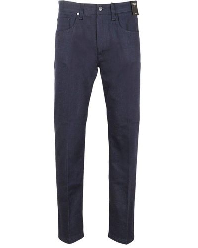 Fendi Roma Regular Jeans - Men - Blue