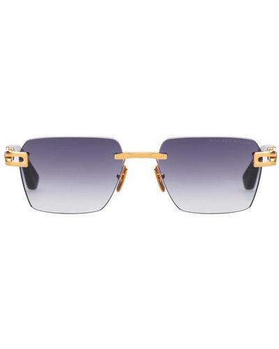 Dita Eyewear Rectangle Framed Sunglasses - Black