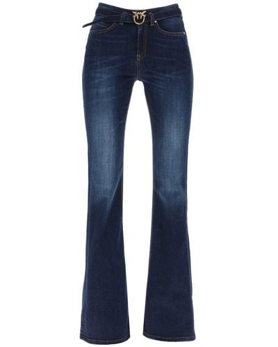 Pinko 'flora' Bootcut Jeans - Blue