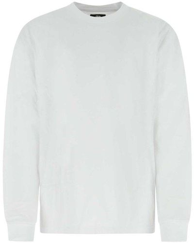 Stussy Overdyed Crewneck Sweatshirt - White