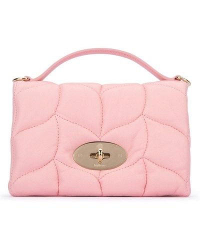 Mulberry Quilted Mini Shoulder Bag - Pink