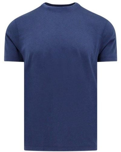 Tom Ford Short-sleeved Crew T-shirt - Blue