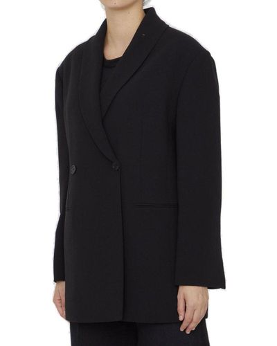 The Row Oversized Diomede Jacket - Black