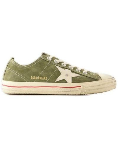 Golden Goose V-star 2 Sneakers - Green
