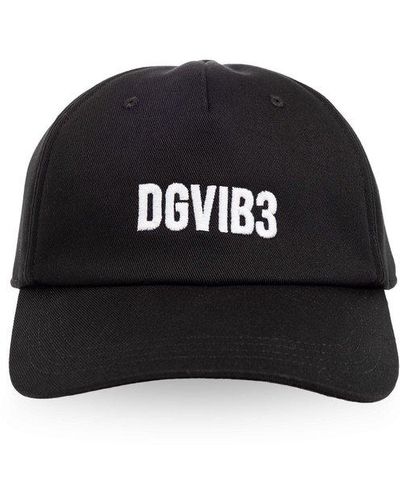 Dolce & Gabbana Baseball Cap With Logo, - Black