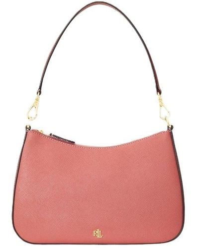Polo Ralph Lauren Danni Shoulder Bags - Pink