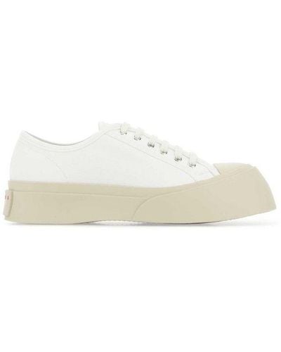 Marni Pablo Lace-up Sneakers - White