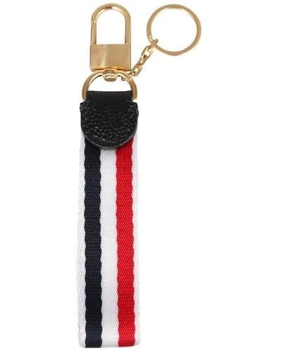 Thom Browne Loop Key Ring With Clip - Multicolour