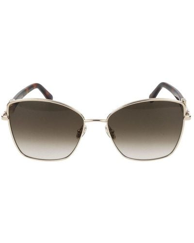 Ferragamo Cat-eye Sunglasses - Brown