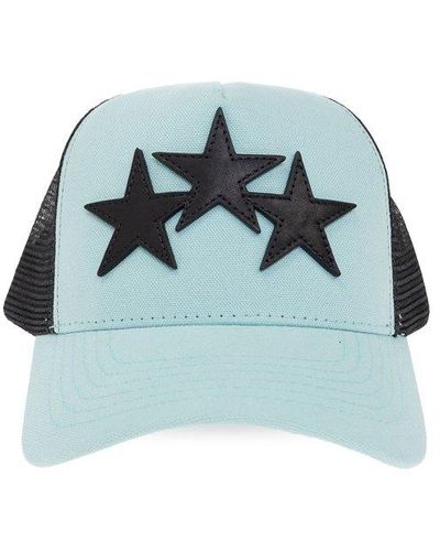 Amiri Star Trucker Hat - Blue