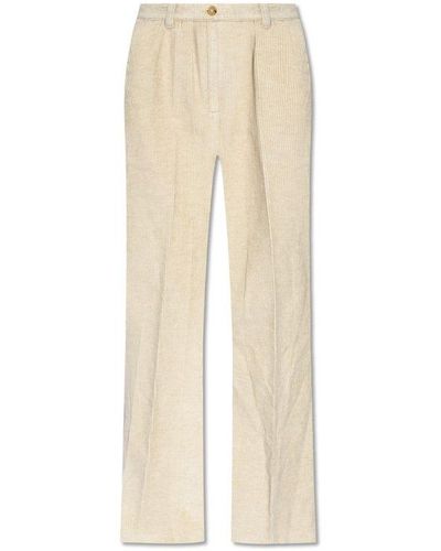 A.P.C. 'tressle' Corduroy Trousers, - White