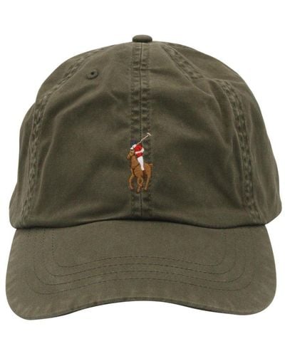 Polo Ralph Lauren Military Cotton Hat - Green