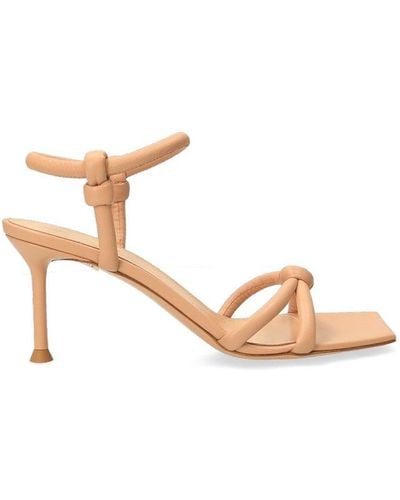Gianvito Rossi Buckle-strapped Heeled Sandals - Pink
