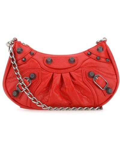 Balenciaga ‘Le Cagole Mini’ Shoulder Bag - Red