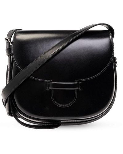 Lemaire ‘Cartridge’ Shoulder Bag - Black