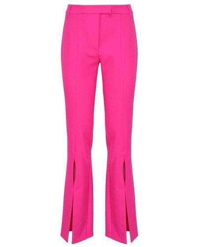 Versace Tailored Flare Pants - Pink
