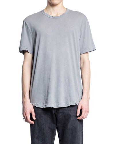 James Perse Clear Jersey Crewneck T-shirt - Grey