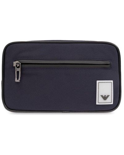 Emporio Armani Travel Essentials Belt Bag - Blue